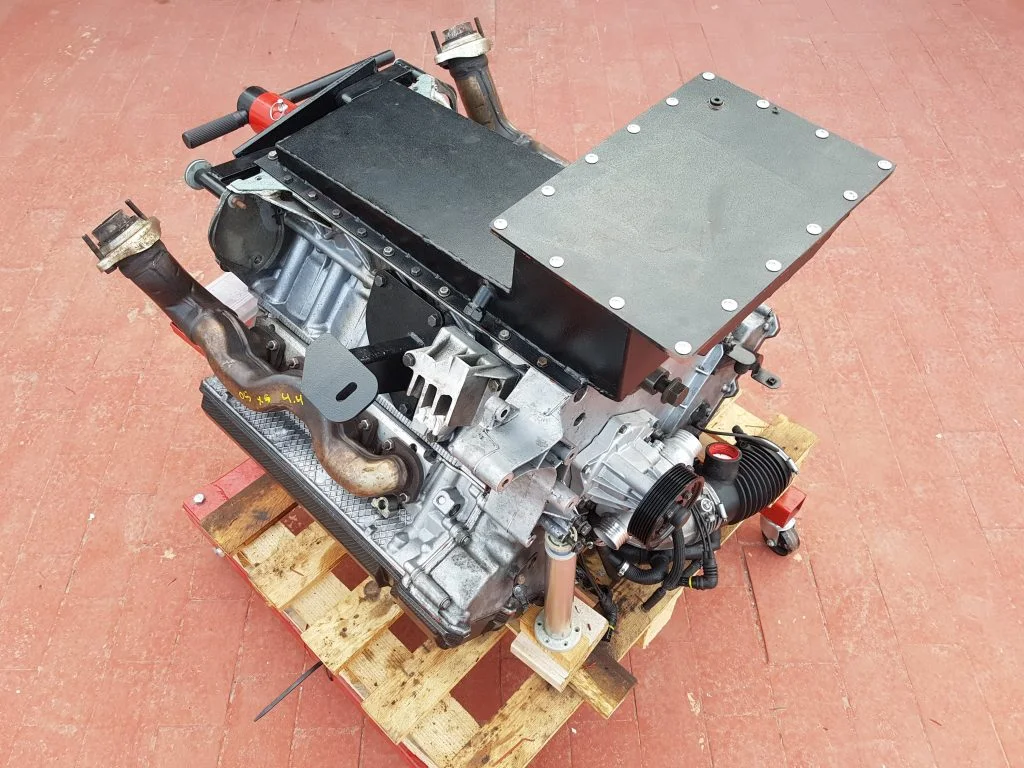 Cárter modificado para swap v8 m62b44 en BMW e36