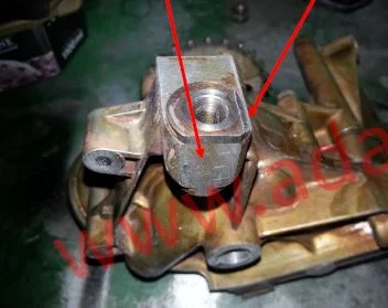Oil pump modification for e36 swap m60/m62