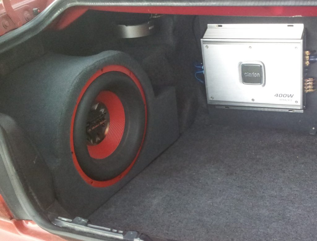 Cajón subwoofer BMW e36